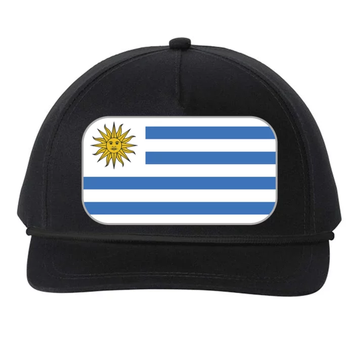 Uruguay Flag Soccer Team World Cup 2022 Snapback Five-Panel Rope Hat