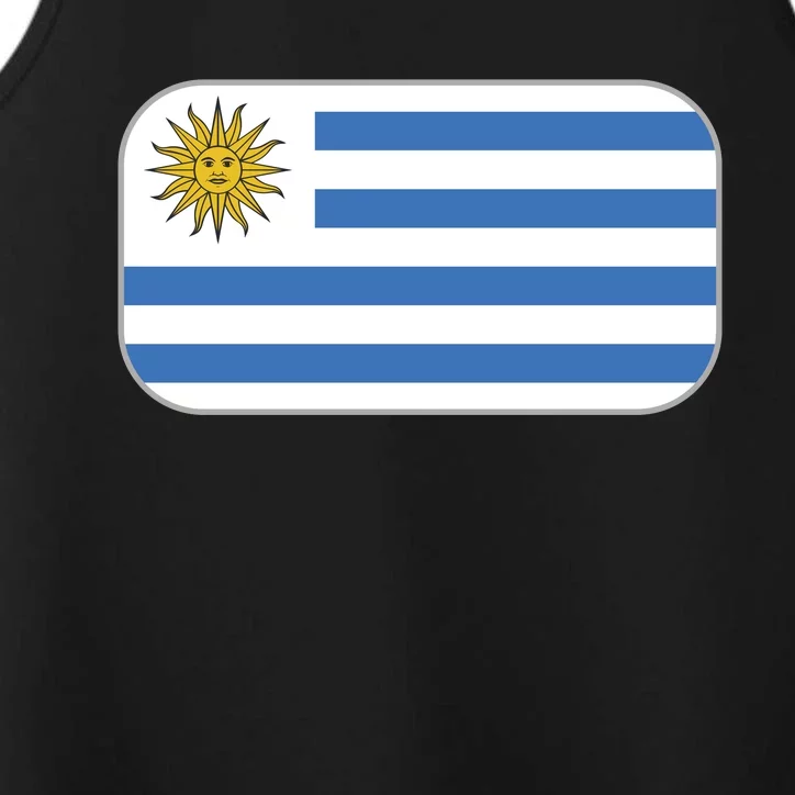 Uruguay Flag Soccer Team World Cup 2022 Performance Tank