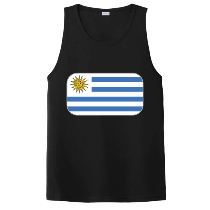 Uruguay Flag Soccer Team World Cup 2022 Performance Tank