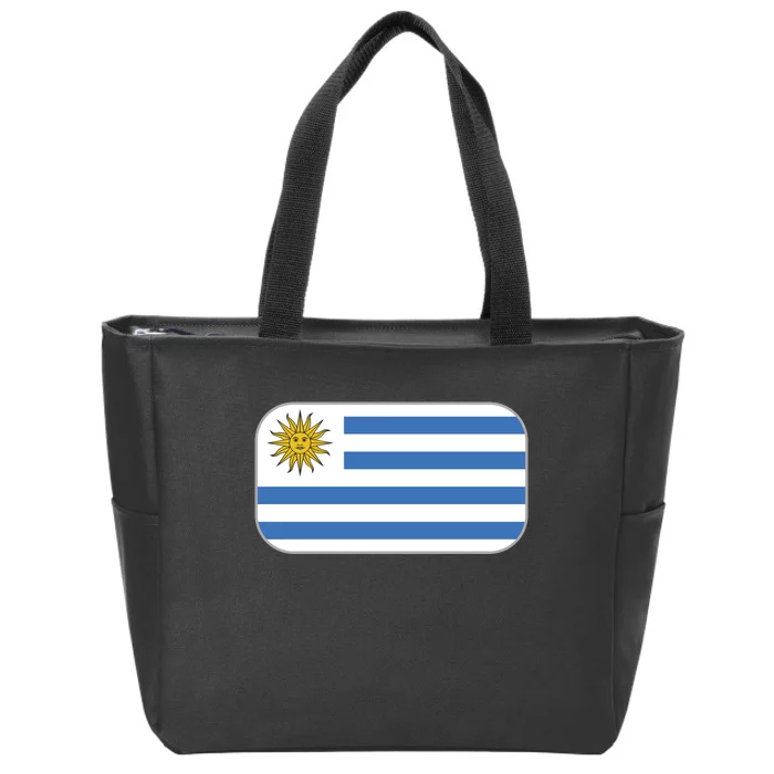 Uruguay Flag Soccer Team World Cup 2022 Zip Tote Bag