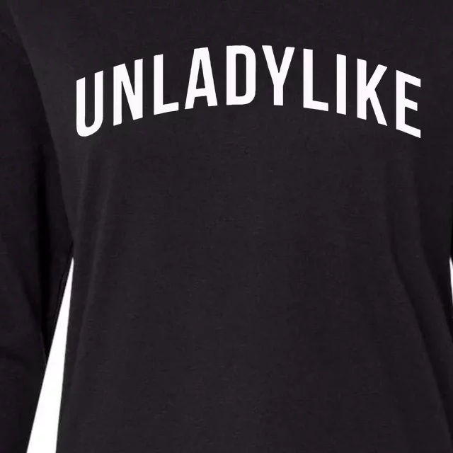 Unladylike Feminist Sweatshirt Womens Cotton Relaxed Long Sleeve T-Shirt