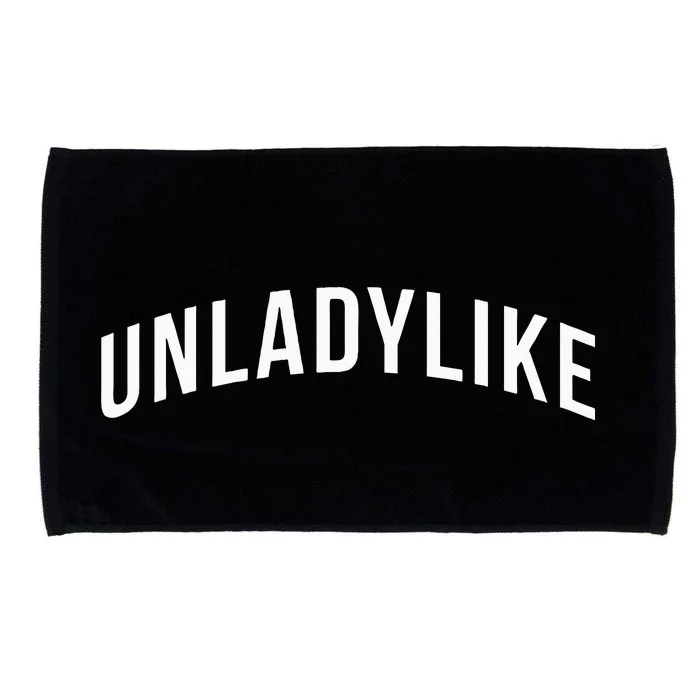 Unladylike Feminist Sweatshirt Microfiber Hand Towel