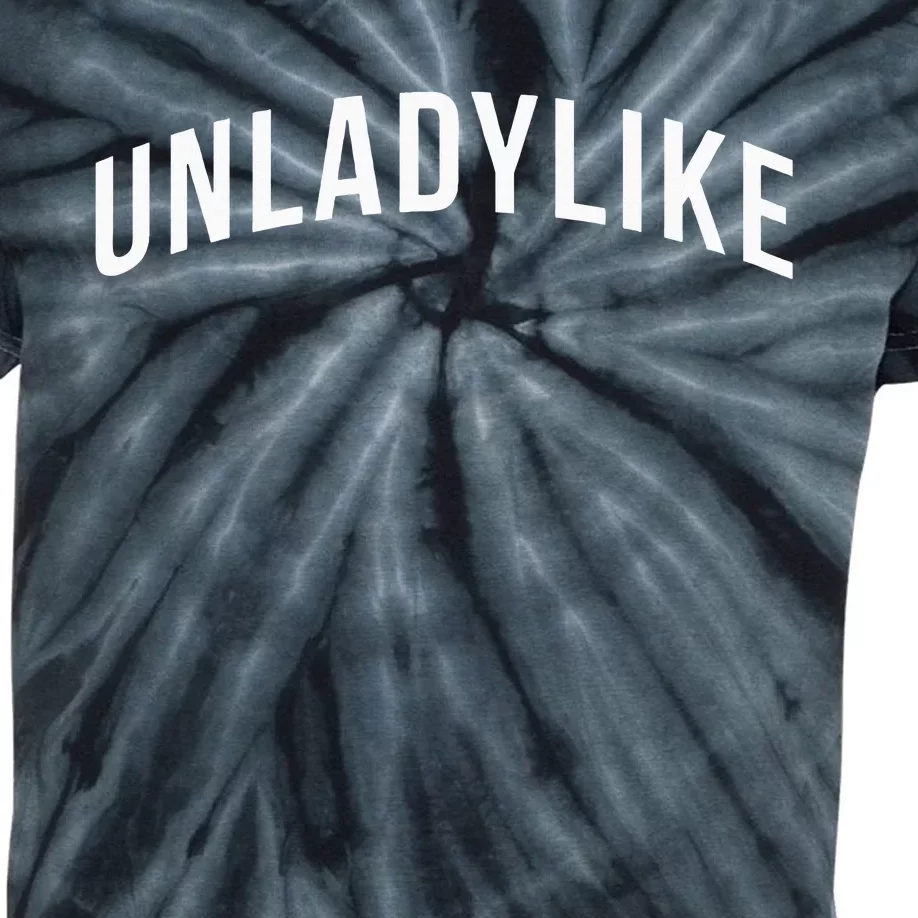 Unladylike Feminist Sweatshirt Kids Tie-Dye T-Shirt