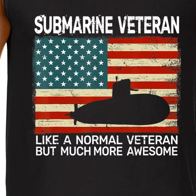 Usa Flag Submarine Veteran And Submarine Comfort Colors® Tank Top