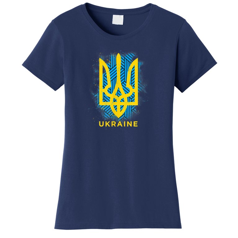 UKRAINE FLAG SYMBOL Women's T-Shirt