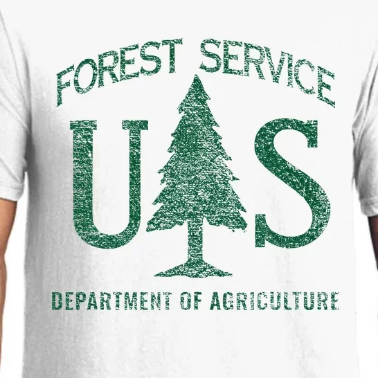 Us Forest Service (Distressed Green) Pajama Set