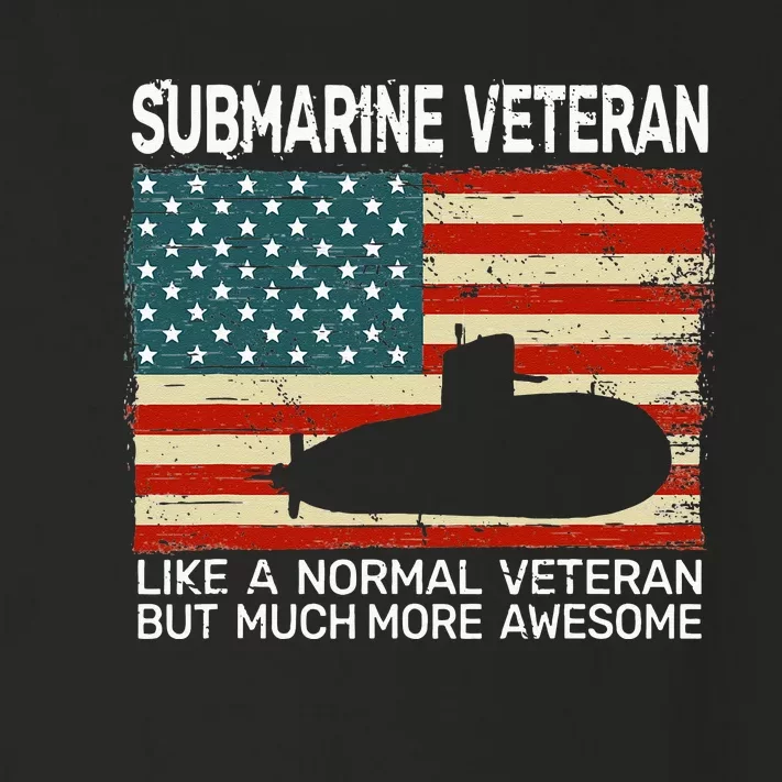 USA Flag Submarine veteran for  and submarine Toddler Long Sleeve Shirt