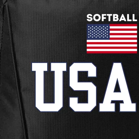 Usa Flag Softball Pocket Team Jersey Gift City Backpack