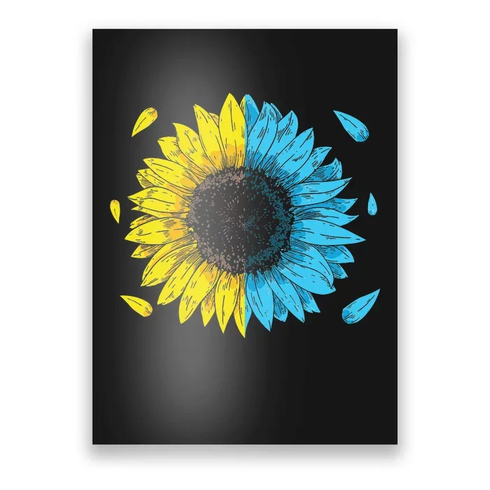 Ukrainian Flag Symbol Tryzub Love Support Ukraine Country Poster