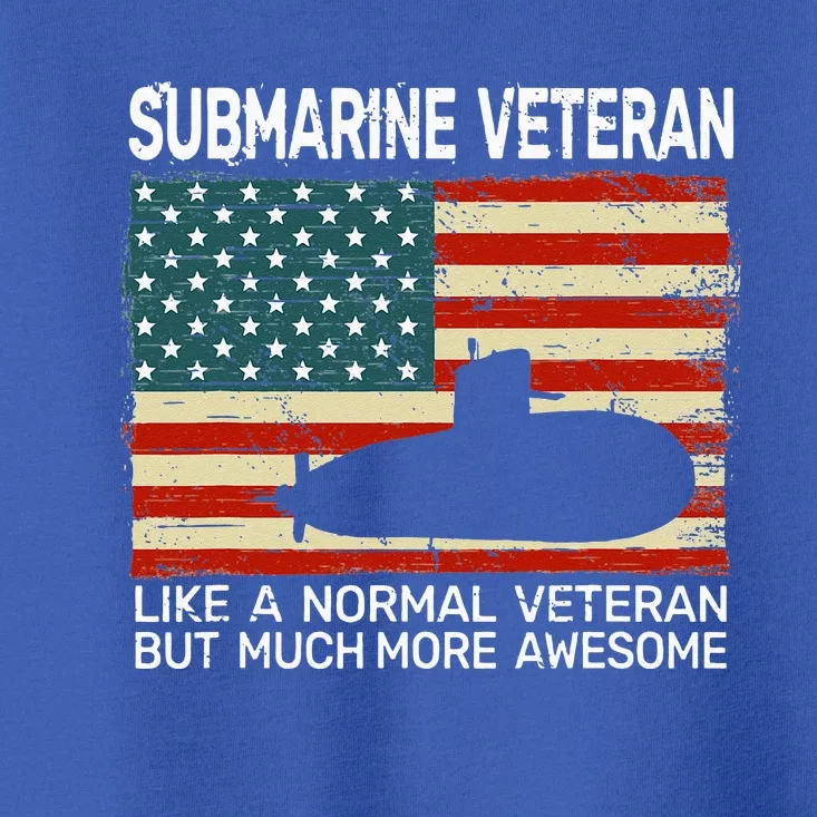 USA Flag Submarine veteran for  and submarine for Toddler T-Shirt