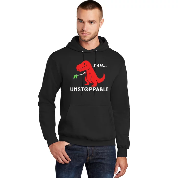 Unstoppable Funny TRex Dinosaur Hoodie