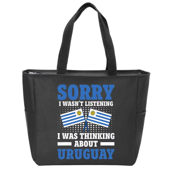 Uruguay Flag Uruguayan Heritage Zip Tote Bag