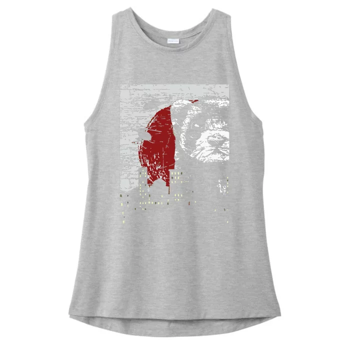 Urban Ferret Ladies Tri-Blend Wicking Tank