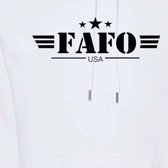 Usa Fafo Premium Hoodie