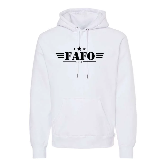 Usa Fafo Premium Hoodie