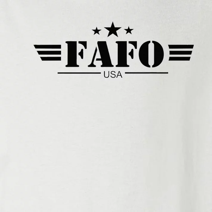 Usa Fafo Toddler Long Sleeve Shirt