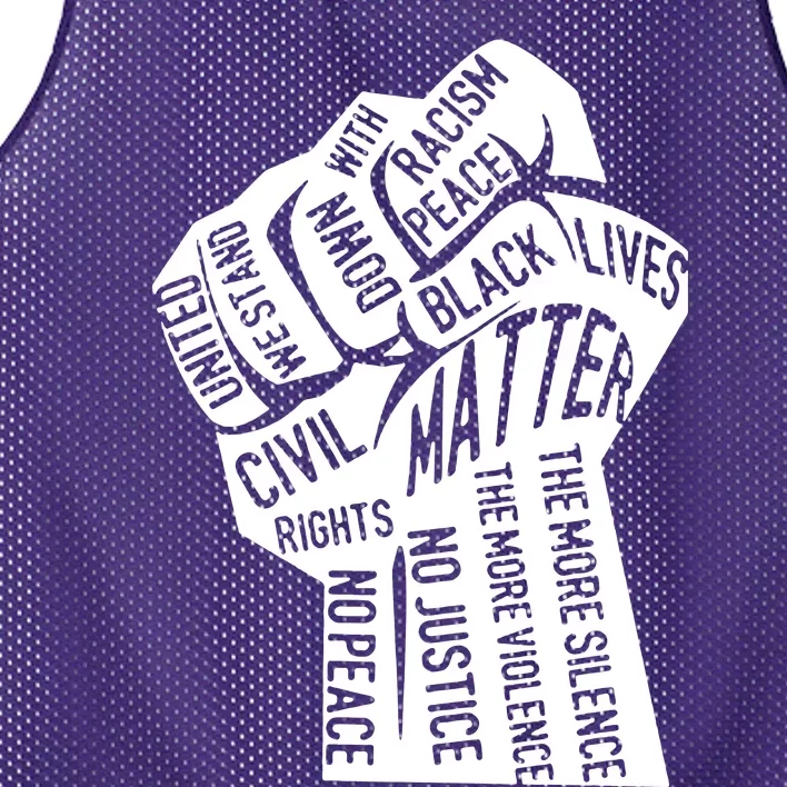 Unity Fist Mesh Reversible Basketball Jersey Tank