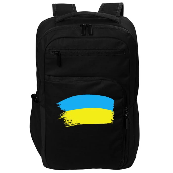 Ukraine Flag Impact Tech Backpack