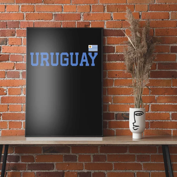 Uruguayuan Flag Uruguay Pride Roots Heritage Gift Poster