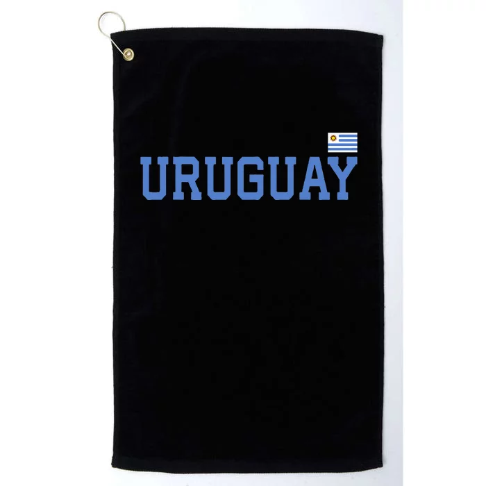 Uruguayuan Flag Uruguay Pride Roots Heritage Gift Platinum Collection Golf Towel