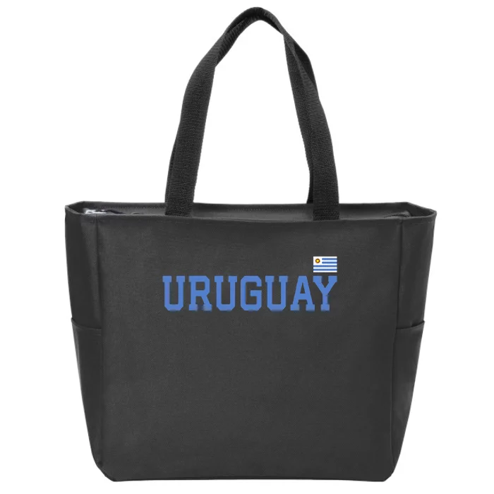 Uruguayuan Flag Uruguay Pride Roots Heritage Gift Zip Tote Bag