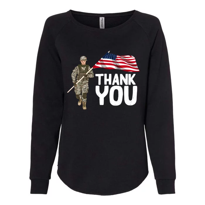 Us Flag Veteran Patriotic Soldier Usa American Memorial Day Meaningful Gift Womens California Wash Sweatshirt