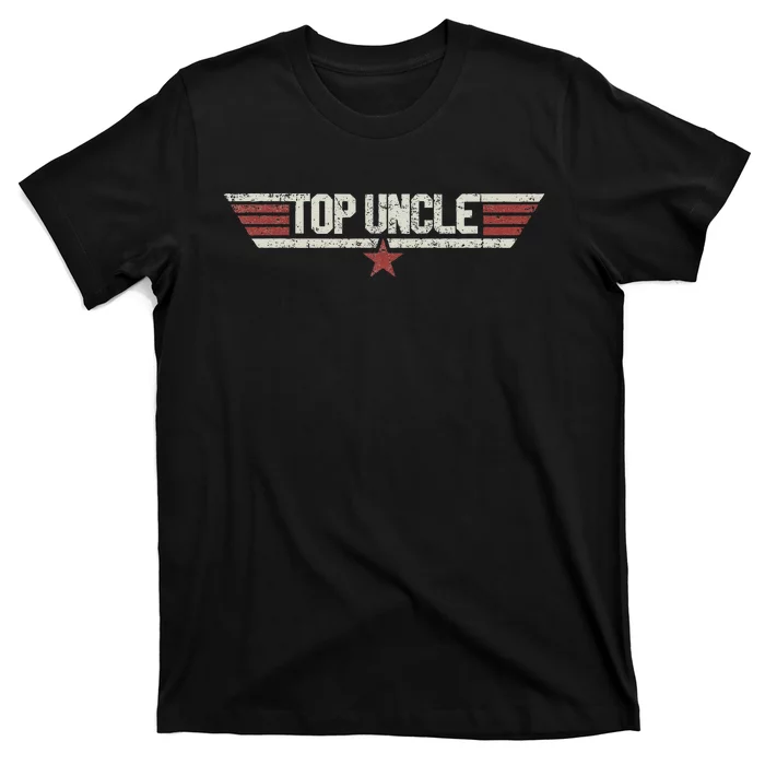 Uncle Funny Vintage 80's Gift Uncle 80s 1980 T-Shirt