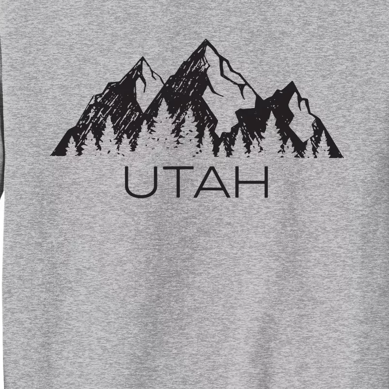 Utah For Women Utah Mountain Souvenir Gift Tall Sweatshirt