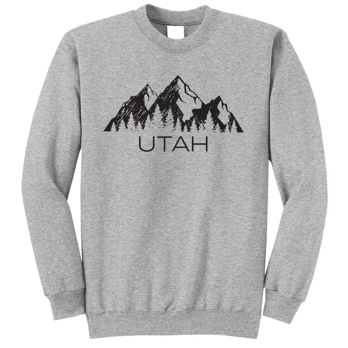 Utah For Women Utah Mountain Souvenir Gift Tall Sweatshirt