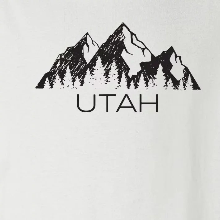 Utah For Women Utah Mountain Souvenir Gift Toddler Long Sleeve Shirt