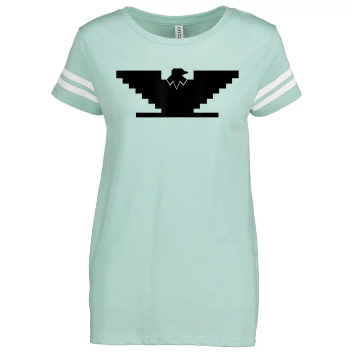 United Farm Workers UFW Huelga Bird Chicano Labor Union Enza Ladies Jersey Football T-Shirt