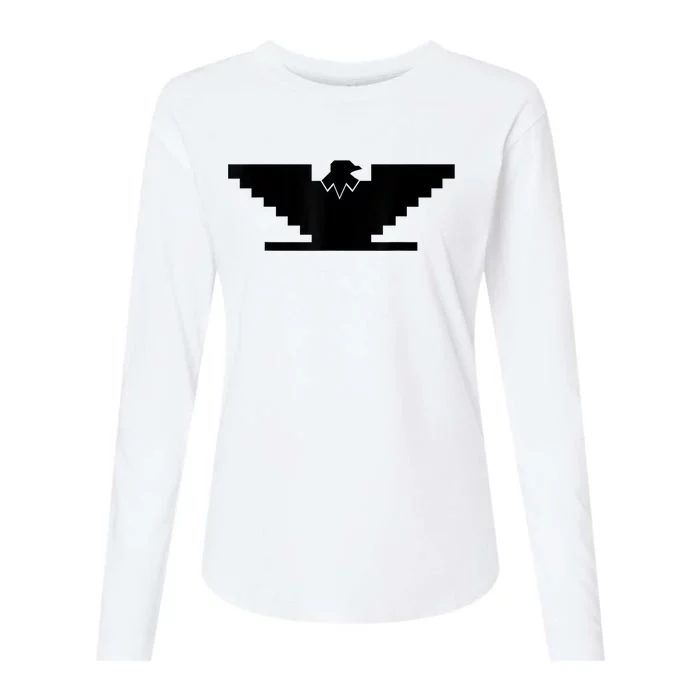 United Farm Workers UFW Huelga Bird Chicano Labor Union Womens Cotton Relaxed Long Sleeve T-Shirt