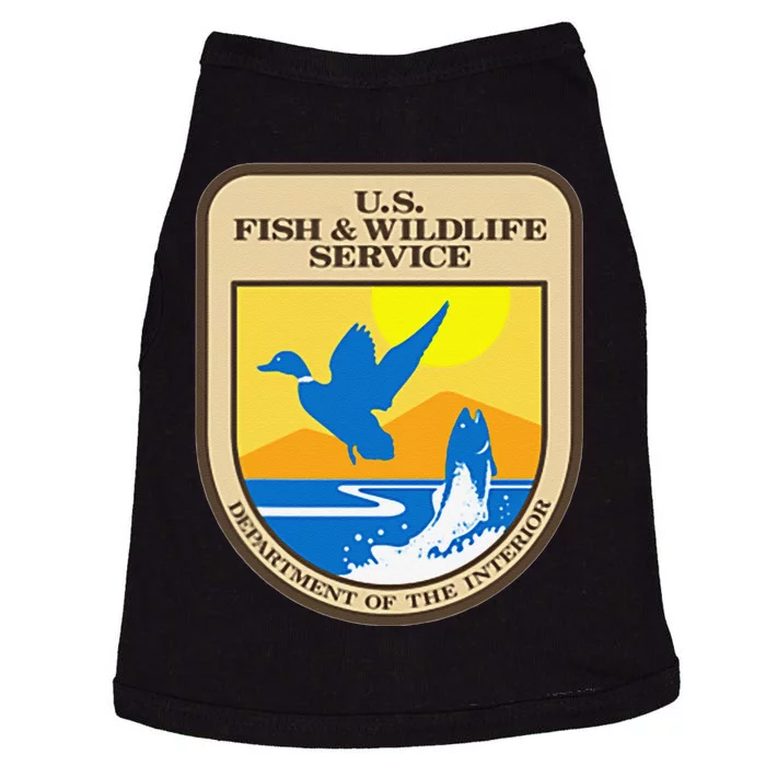 US Fish & Wildlife Service Wild Game Fishing Hunting Doggie Tank