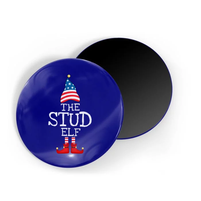 Usa Flag Xmas The Stud Funny Matching Christmas Gift Magnet