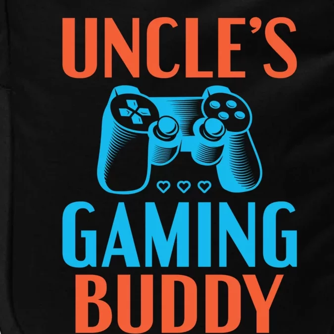 Uncles Gaming Buddy Niece Nephew Family Brother Gamer Uncle Gift Impact Tech Backpack