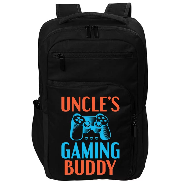 Uncles Gaming Buddy Niece Nephew Family Brother Gamer Uncle Gift Impact Tech Backpack