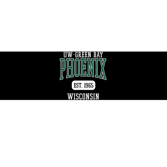 UW Green Bay Phoenix Est Date Bumper Sticker