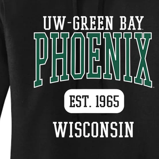 UW Green Bay Phoenix Est Date Women's Pullover Hoodie