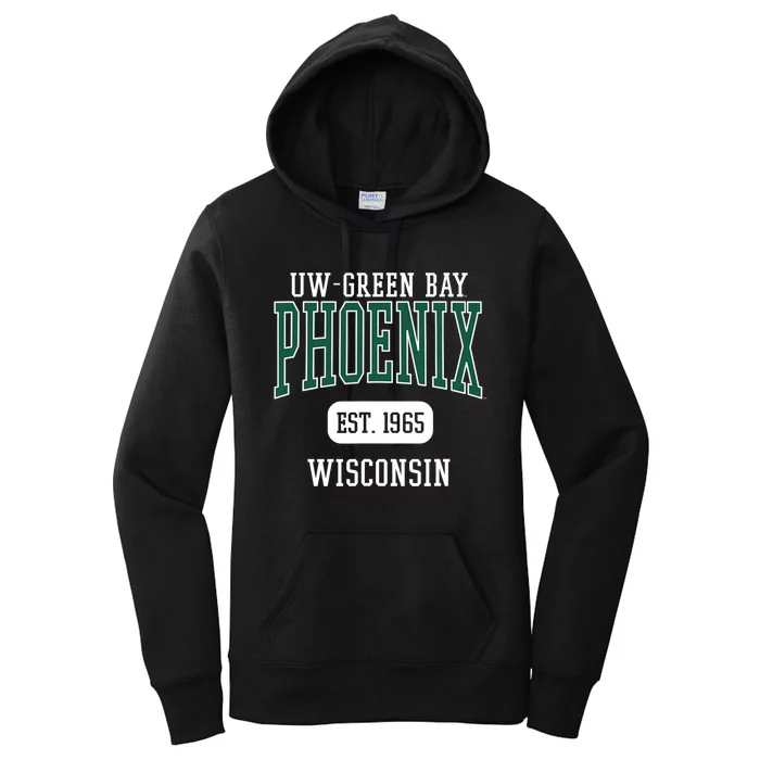 UW Green Bay Phoenix Est Date Women's Pullover Hoodie