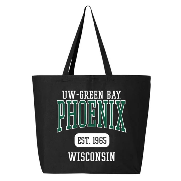 UW Green Bay Phoenix Est Date 25L Jumbo Tote