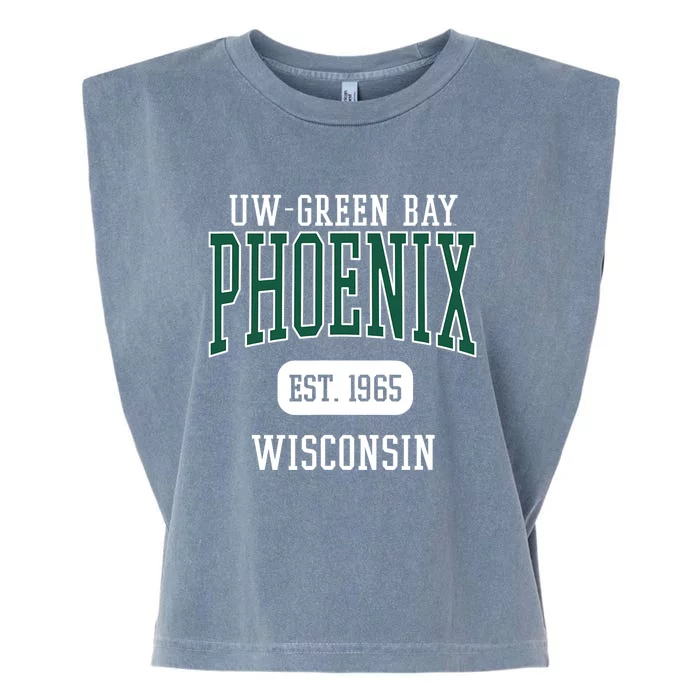 UW Green Bay Phoenix Est Date Garment-Dyed Women's Muscle Tee