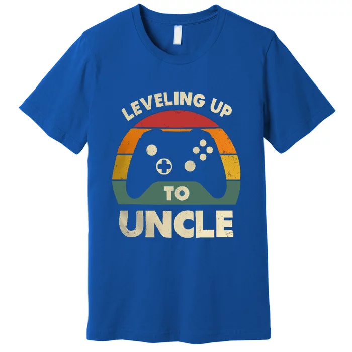 Uncle Gaming Best Uncle Ever Brother In Law Uncle Video Game Meaningful Gift Premium T-Shirt