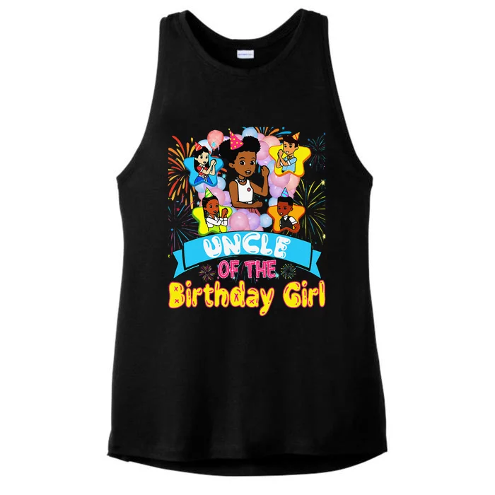 Uncle GracieS Corner Birthday Dolls Cute Party Gift Ladies Tri-Blend Wicking Tank