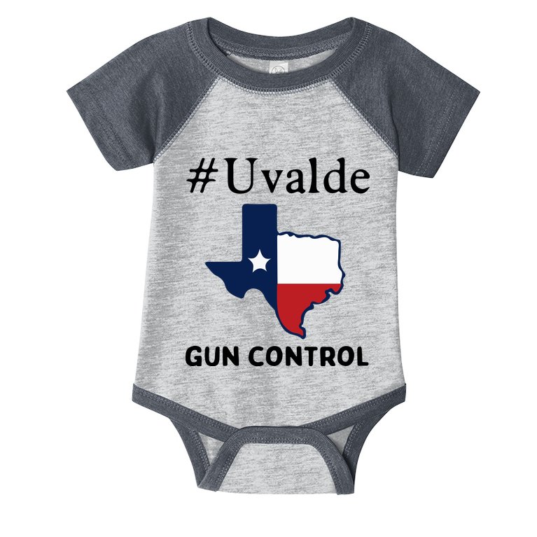 Uvalde Gun Control , Protect Kids Not Gun Infant Baby Jersey Bodysuit