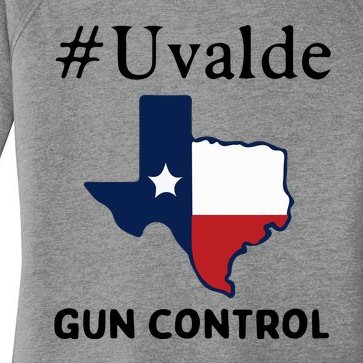 Uvalde Gun Control , Protect Kids Not Gun Women’s Perfect Tri Tunic Long Sleeve Shirt
