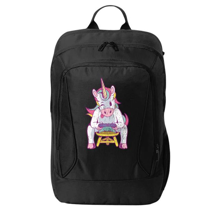 Unicorn Gift For Gamer Cute Gift City Backpack