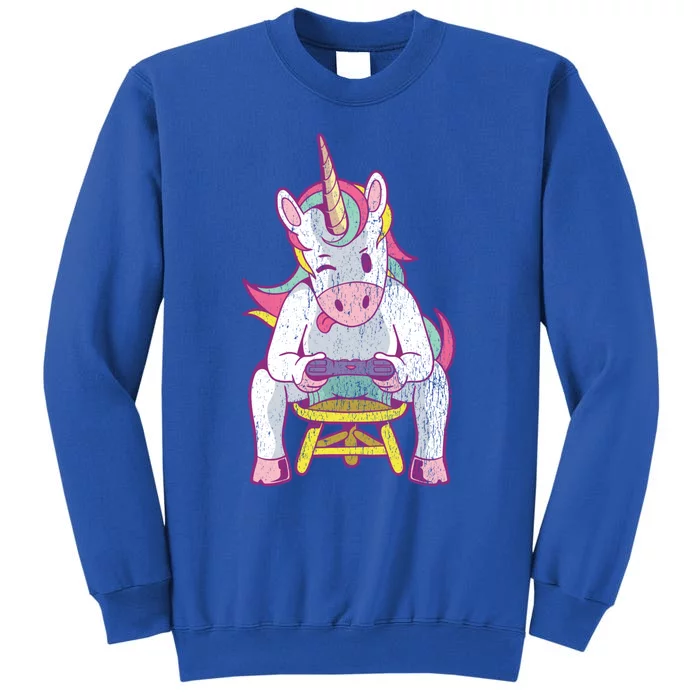 Unicorn Gift For Gamer Cute Gift Sweatshirt