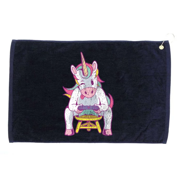 Unicorn Gift For Gamer Cute Gift Grommeted Golf Towel