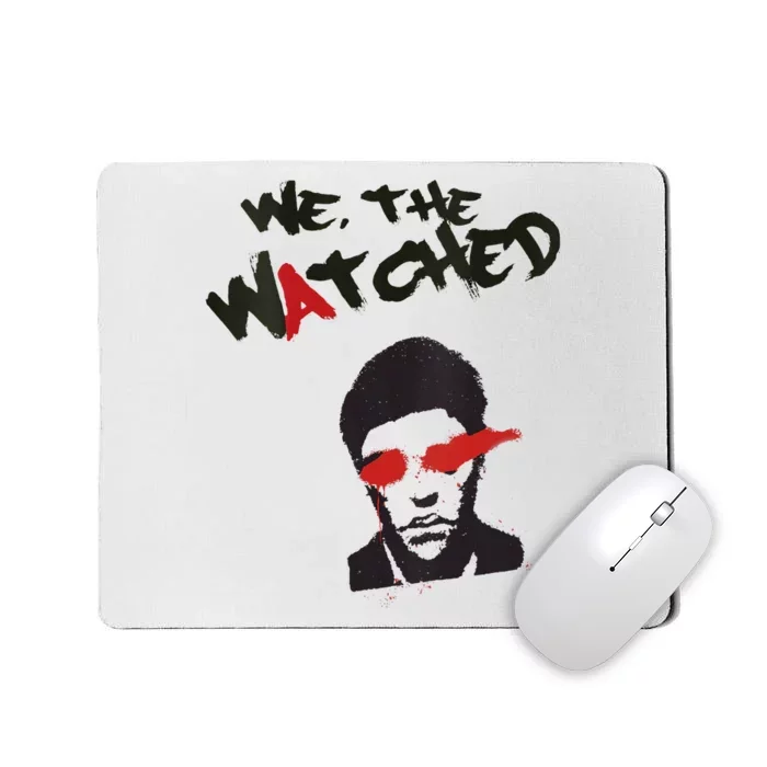 Underground Graffiti Fire Eyes Mousepad