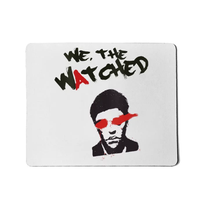 Underground Graffiti Fire Eyes Mousepad